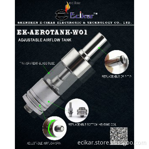 2014 original aerotank mini top quality aerotank atomizer kit